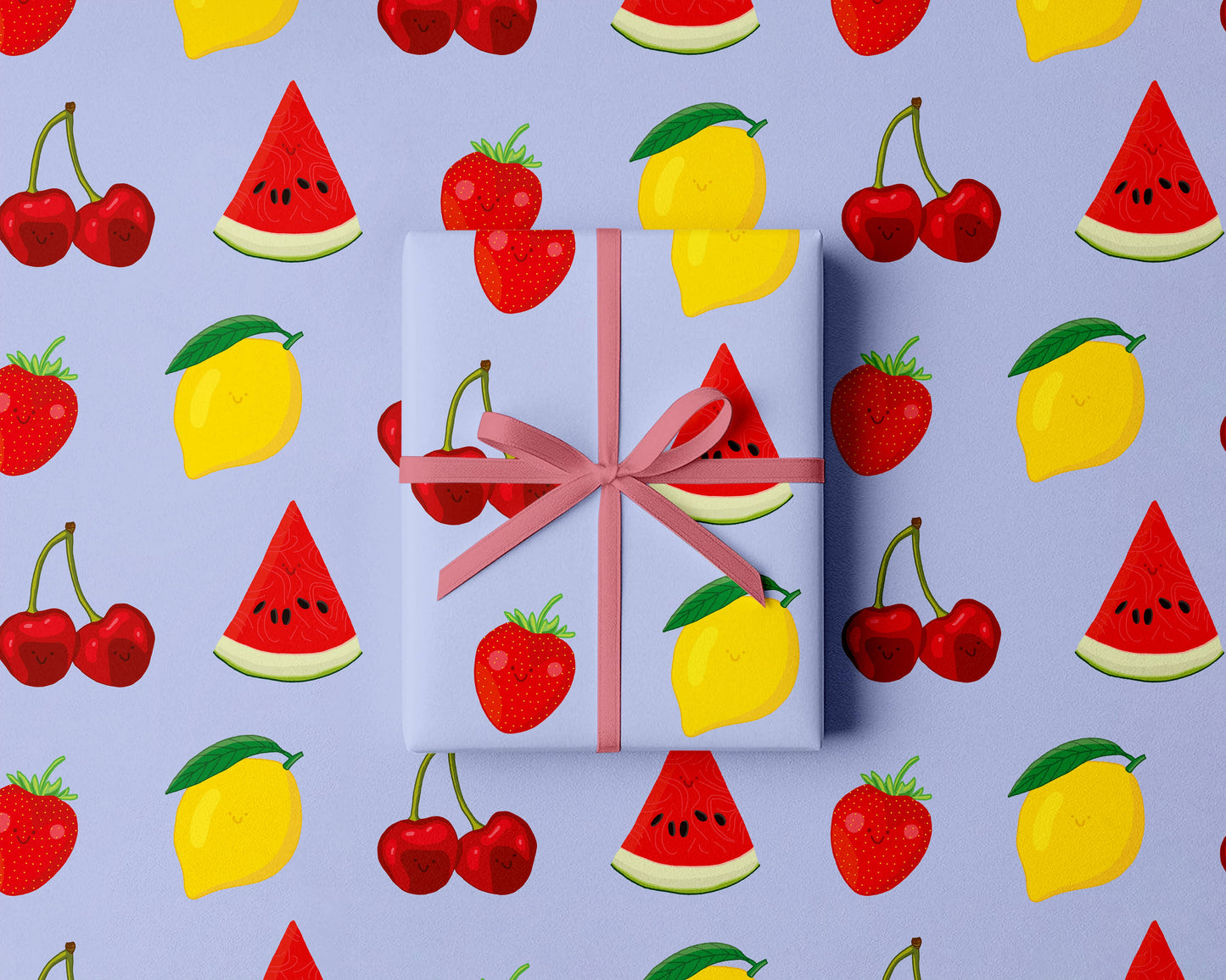 Eco-Friendly Rolled Gift Wrap | Retro  Paper