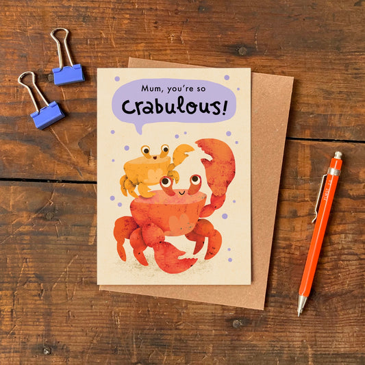 Sustainably sourced Mother's Day card by Emily Nash