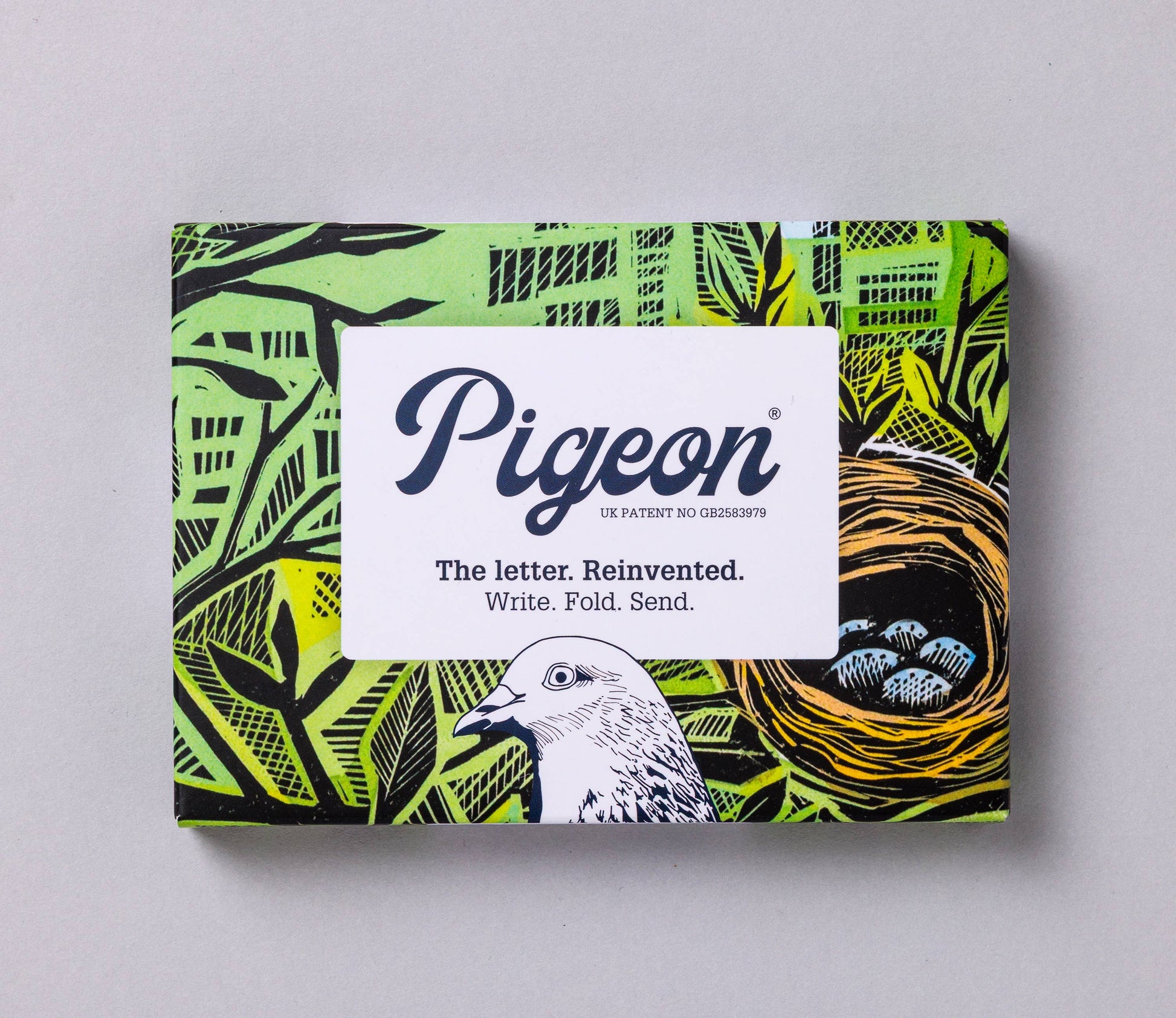 Wonderfully Wild Pigeon Folding Letters Pack of 6