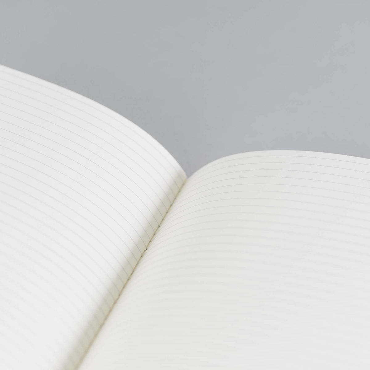 Open pages of the sustainable A5 Christmas notebook