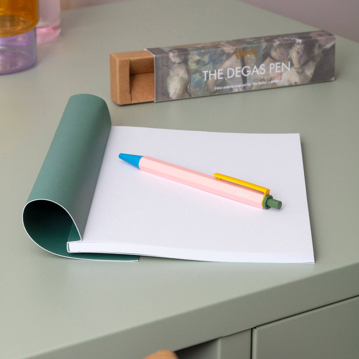 Block Design Cornwall artist-inspired colourful ballpoint pen
