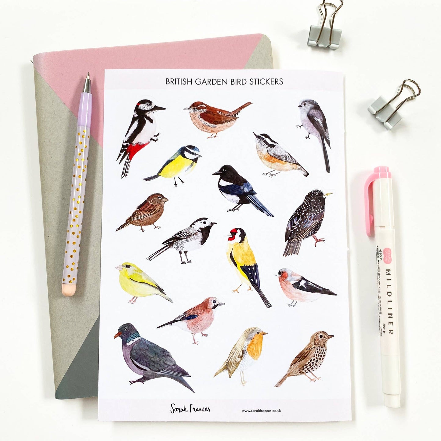 British Bird Stickers