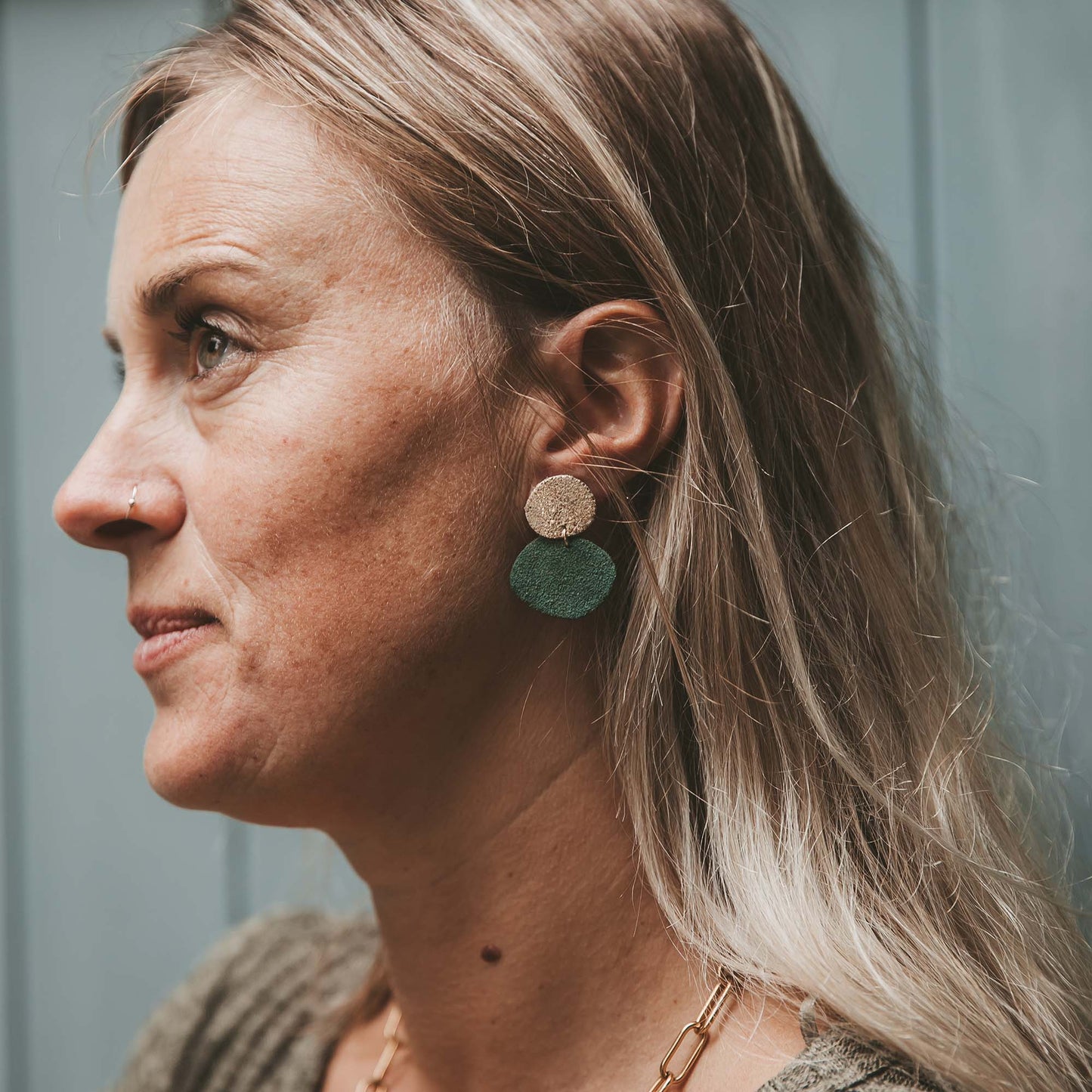 Bili Pop Suede Earrings