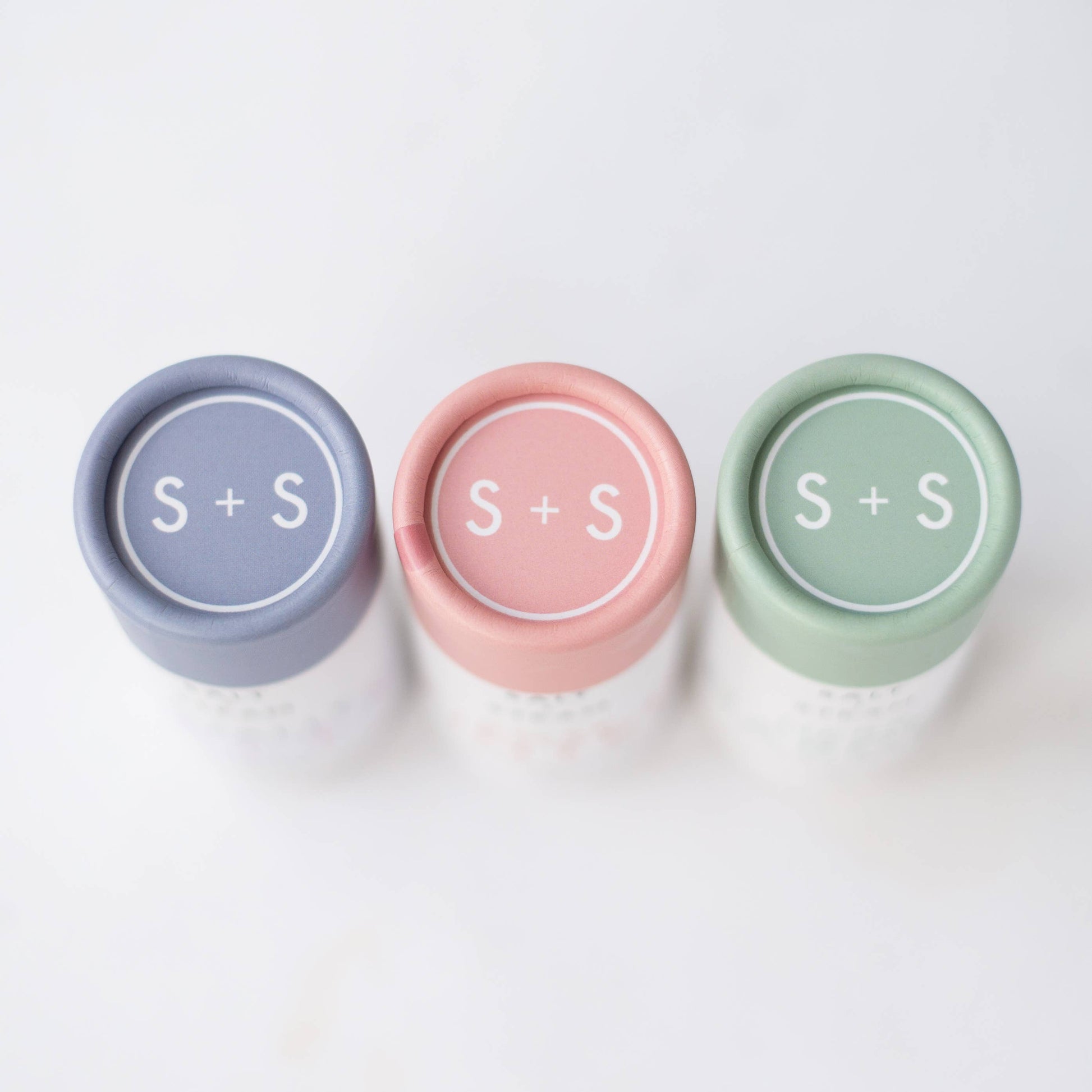 Herb Garden lavender rosemary solid body butter tube on eco-friendly background