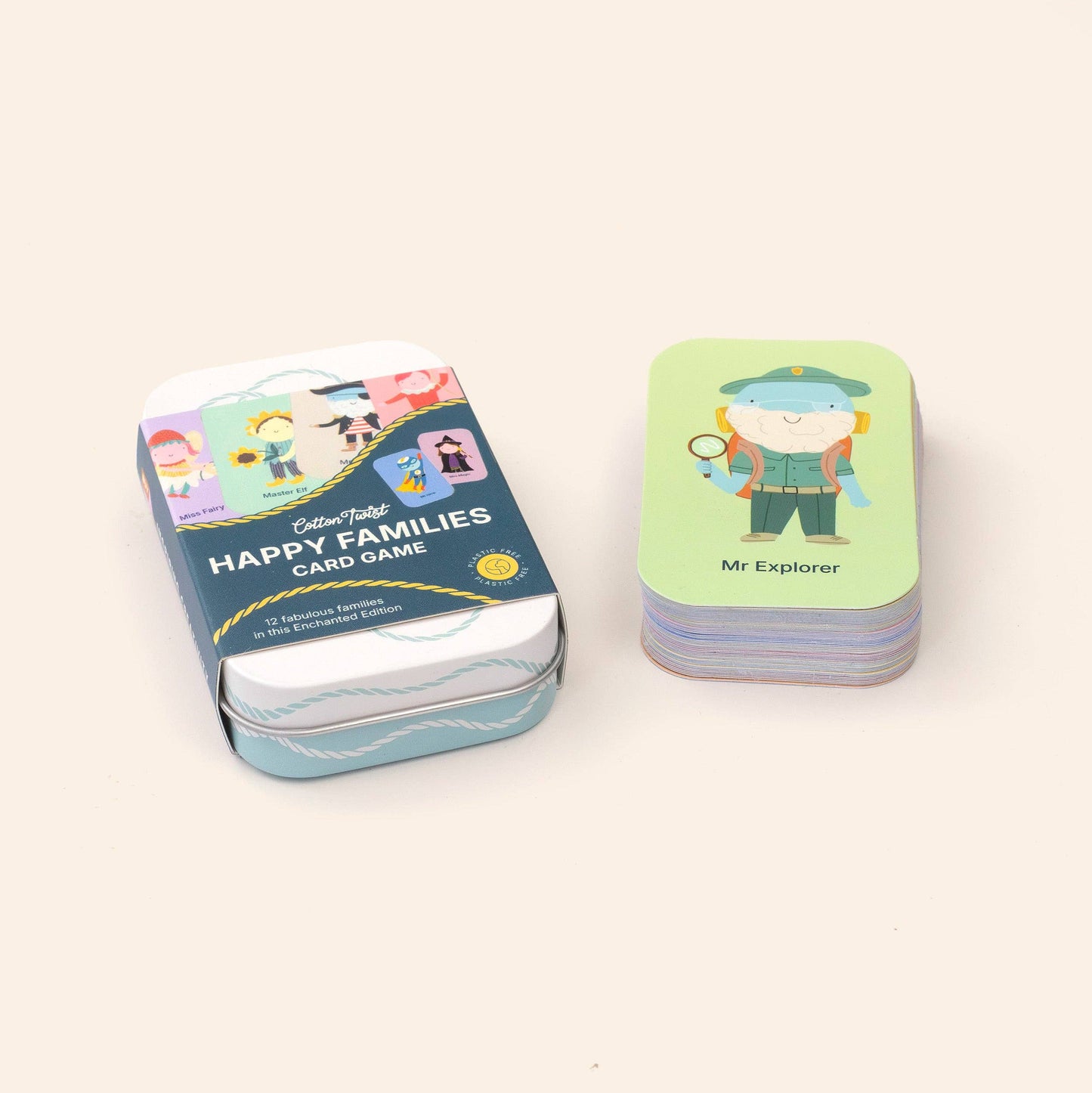 Cotton Twist Happy Families packaging and cards