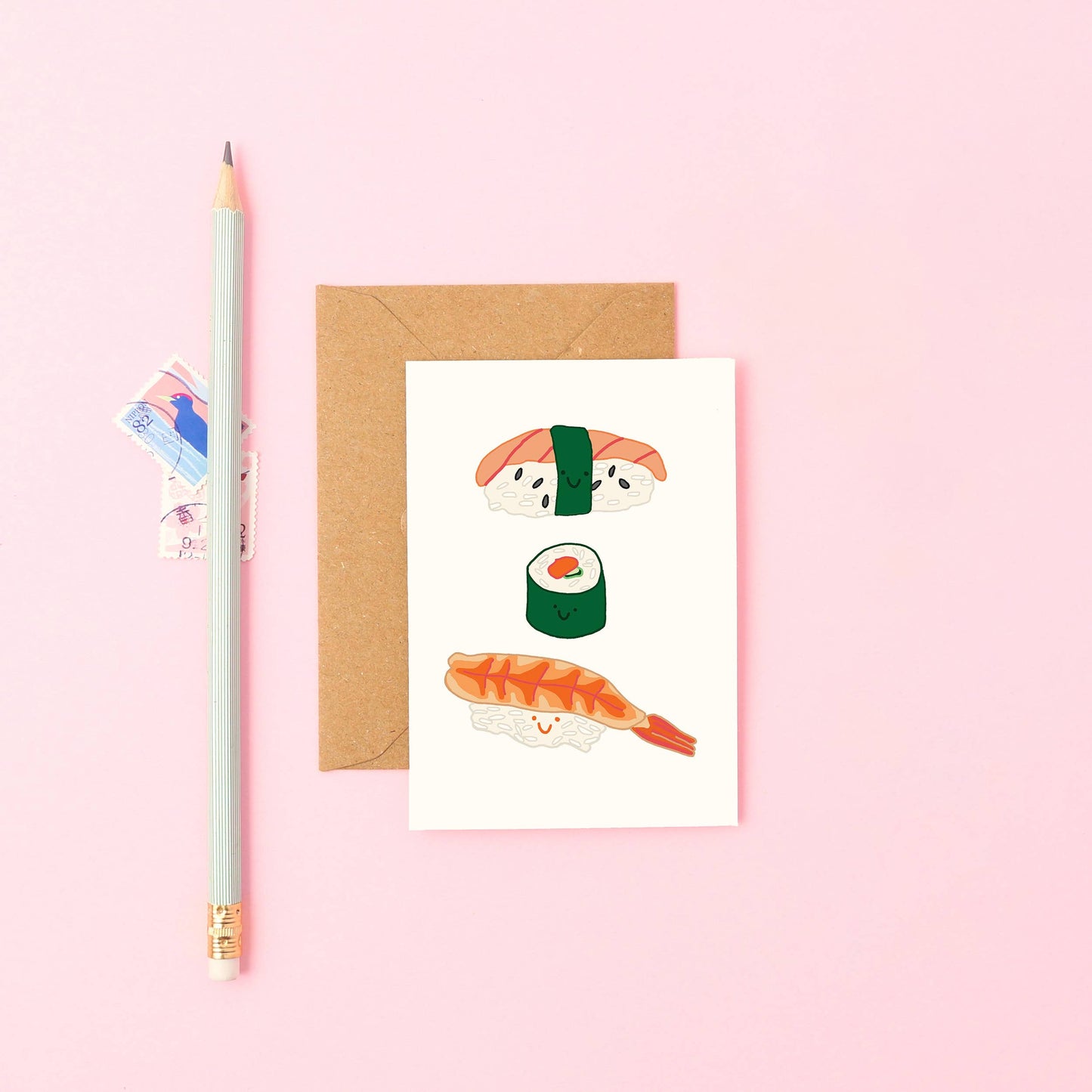Mini Sushi Card