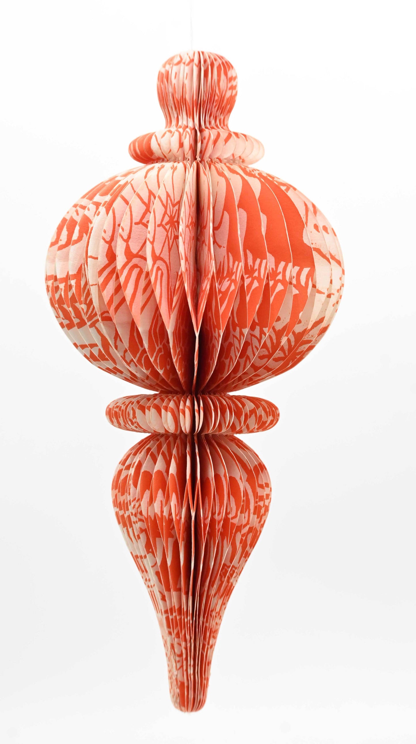 AARVEN Recycled Paper Fold-Away Bauble for Sustainable Decor