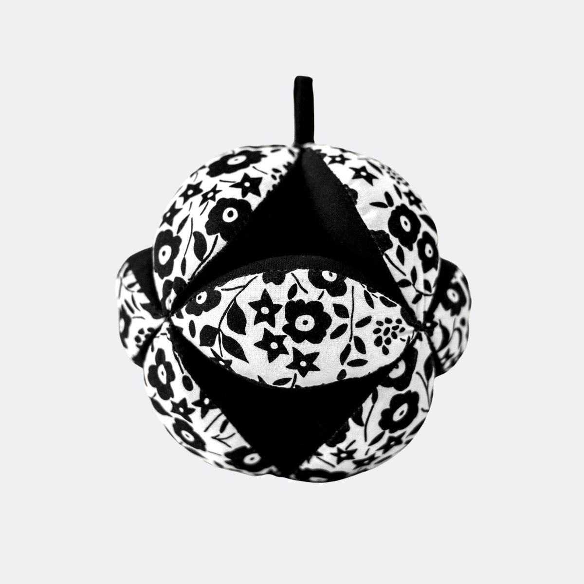 Etta Loves x Liberty sensory grasp ball in Fairford Shadow print