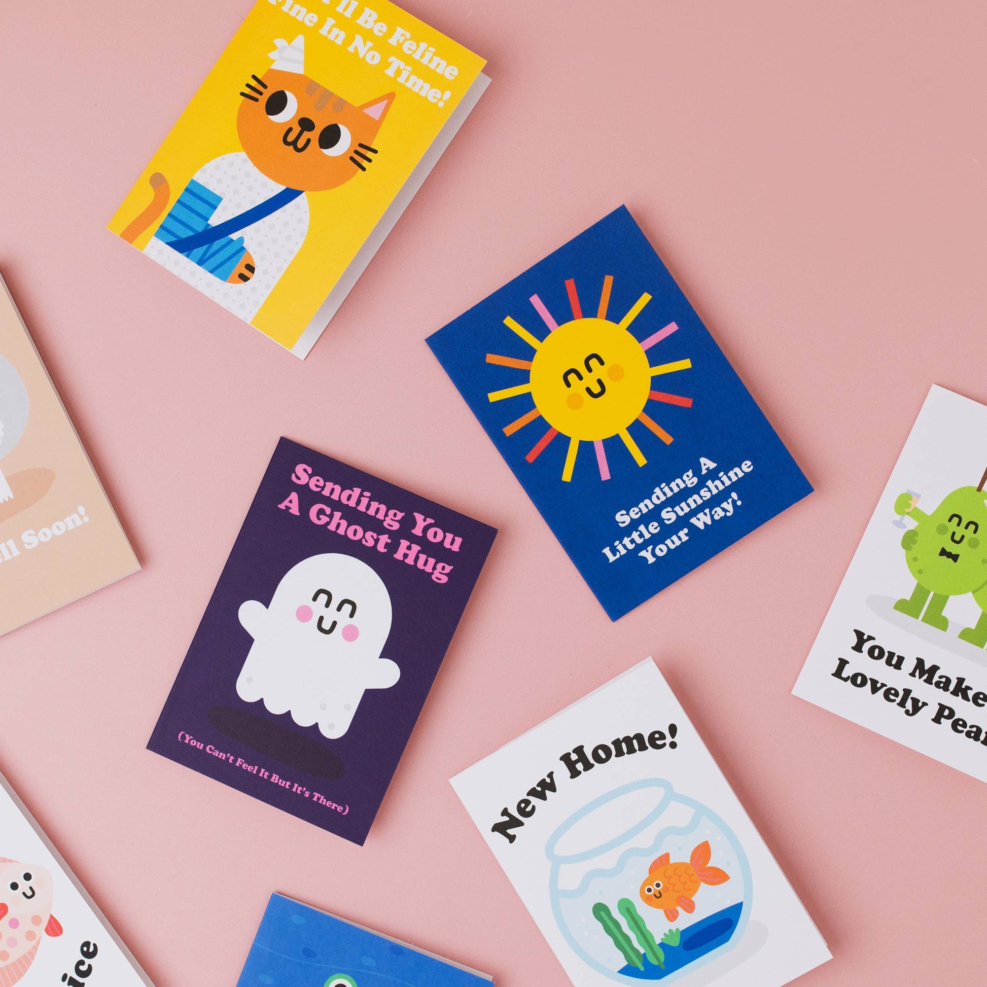 Plastic-free packaging for eco-friendly dog greeting card