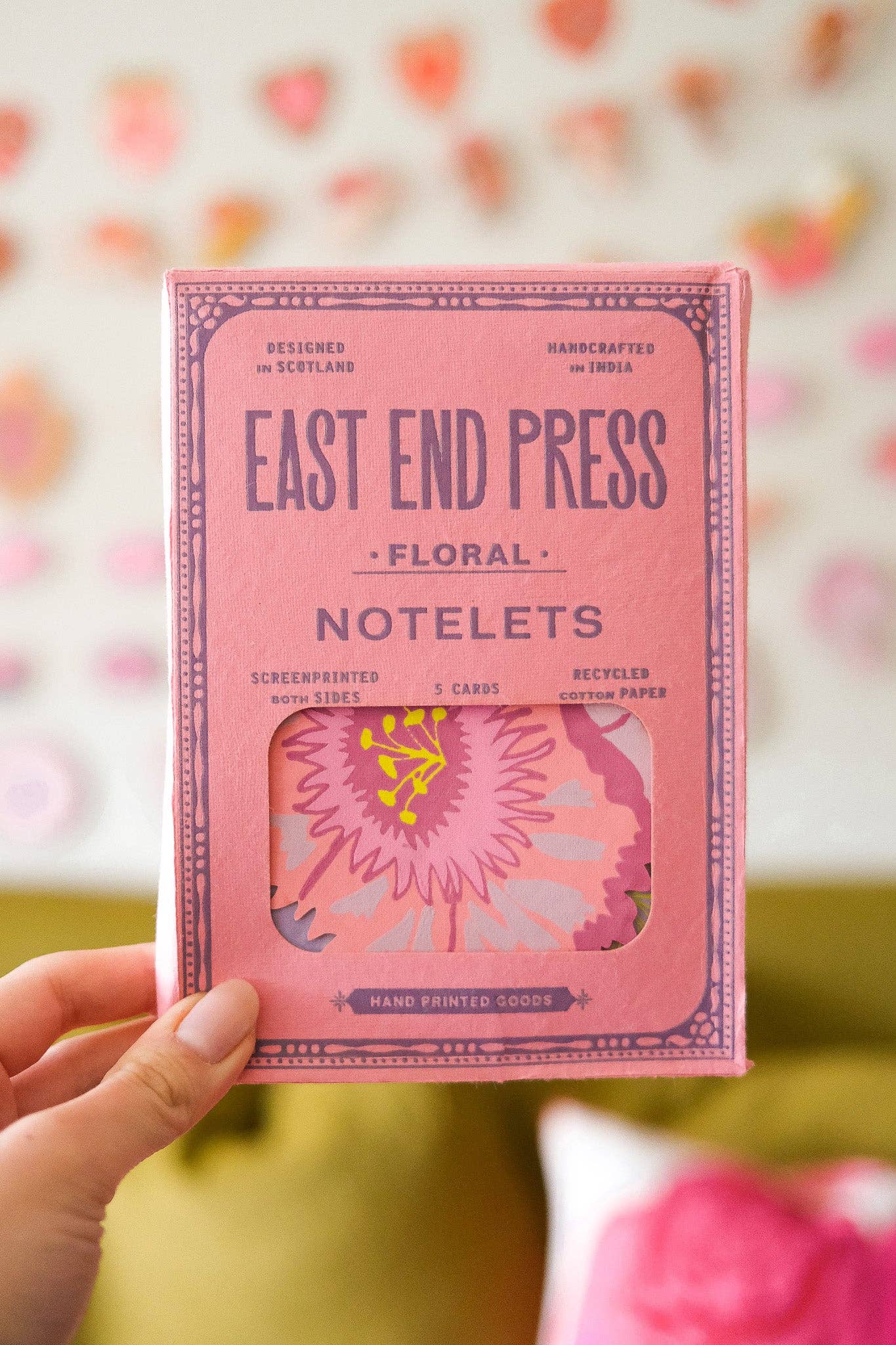 East End Press Floral Notelet Set