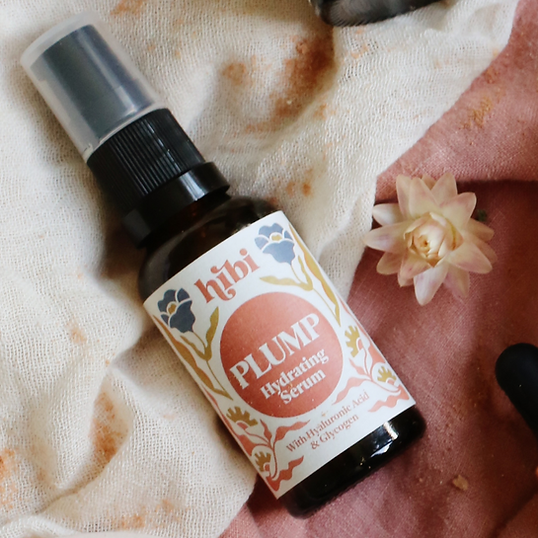 Eco-friendly British skincare serum packaging close up
