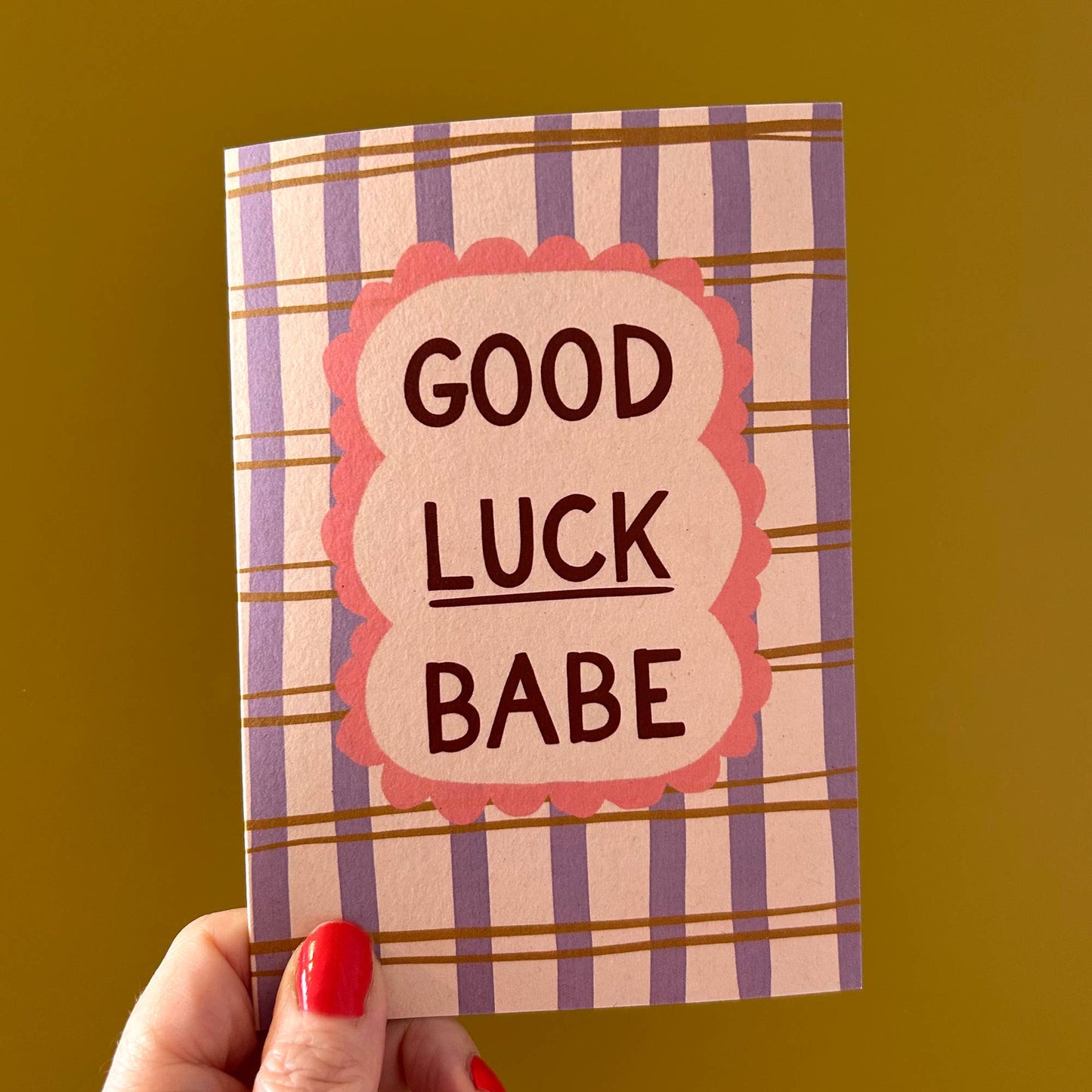 Sustainably sourced GF Smith recycled card detail