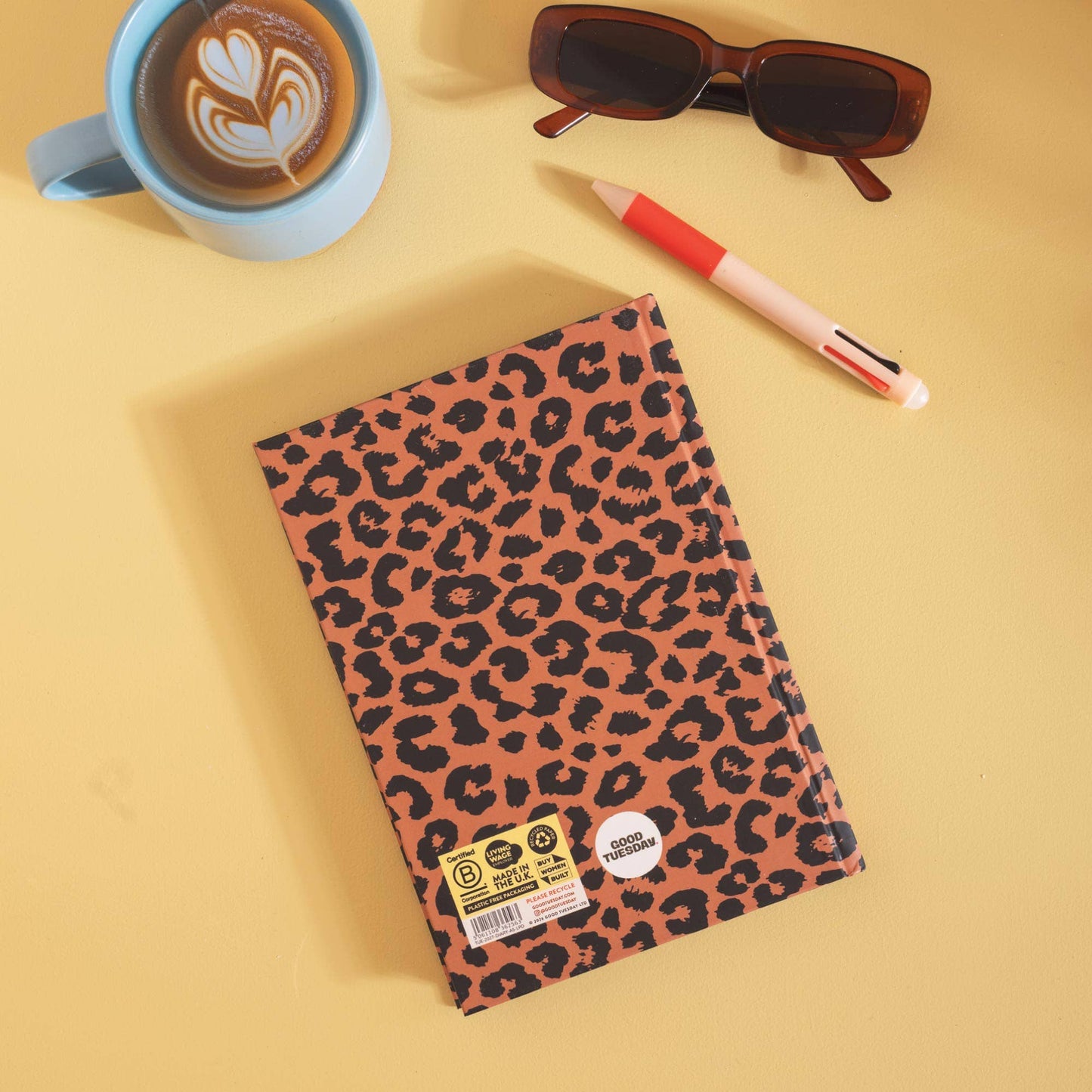 Year at a glance page in the 2027 Leopard Diary