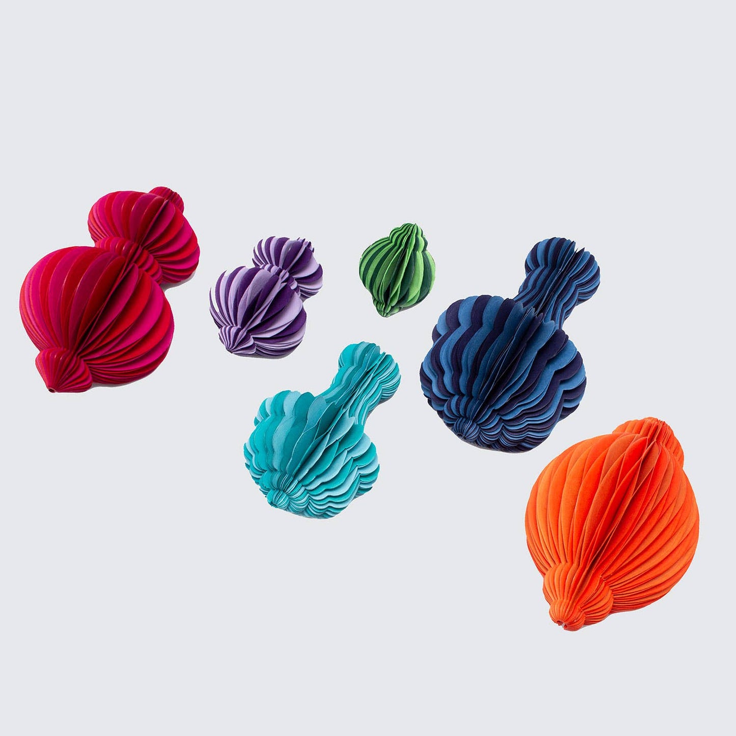 AARVEN Recycled Paper Fold-Away Bauble for Sustainable Decor