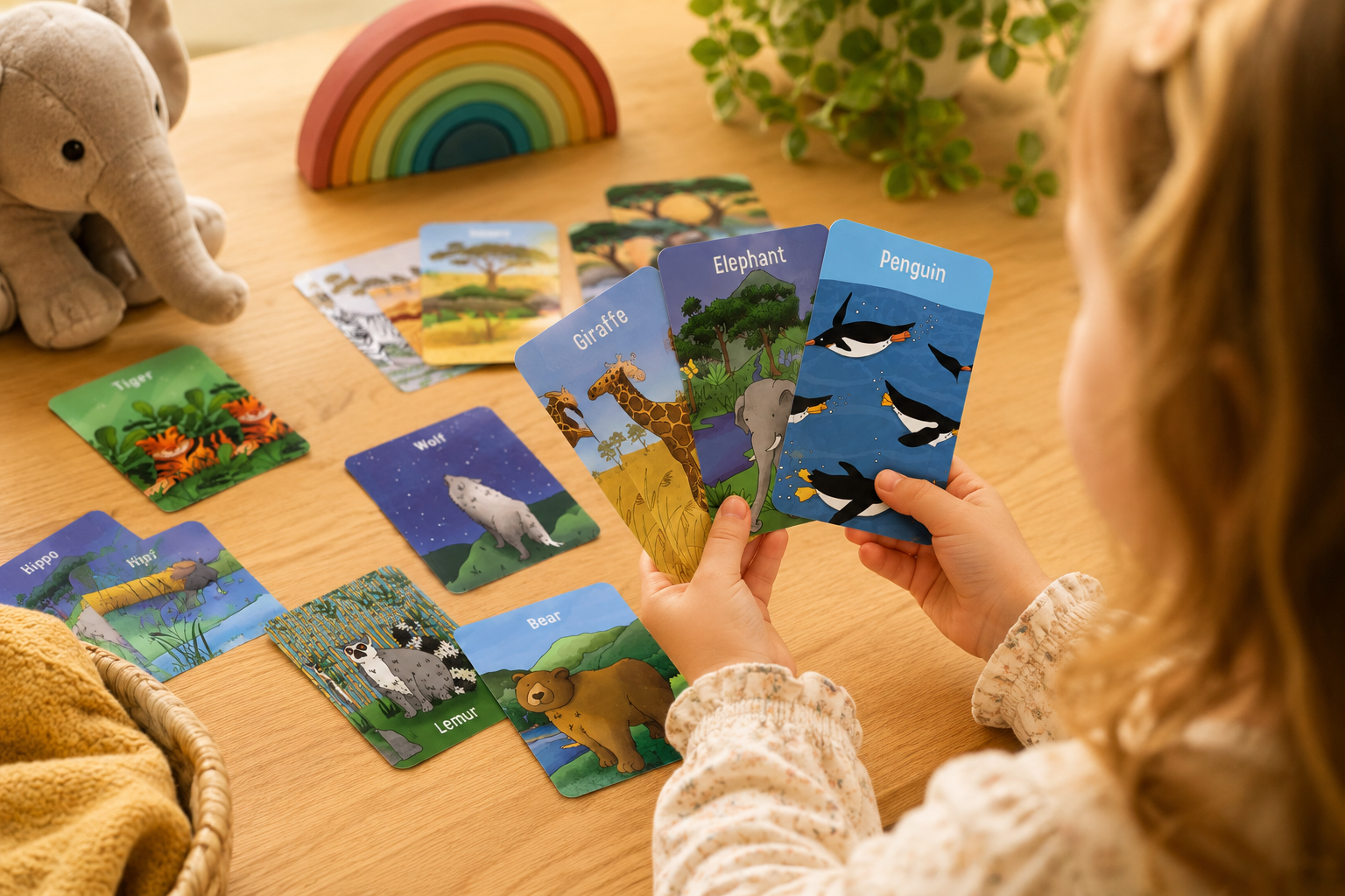 Zoo Snap card game packaging and cards by Megan in Edinburgh
