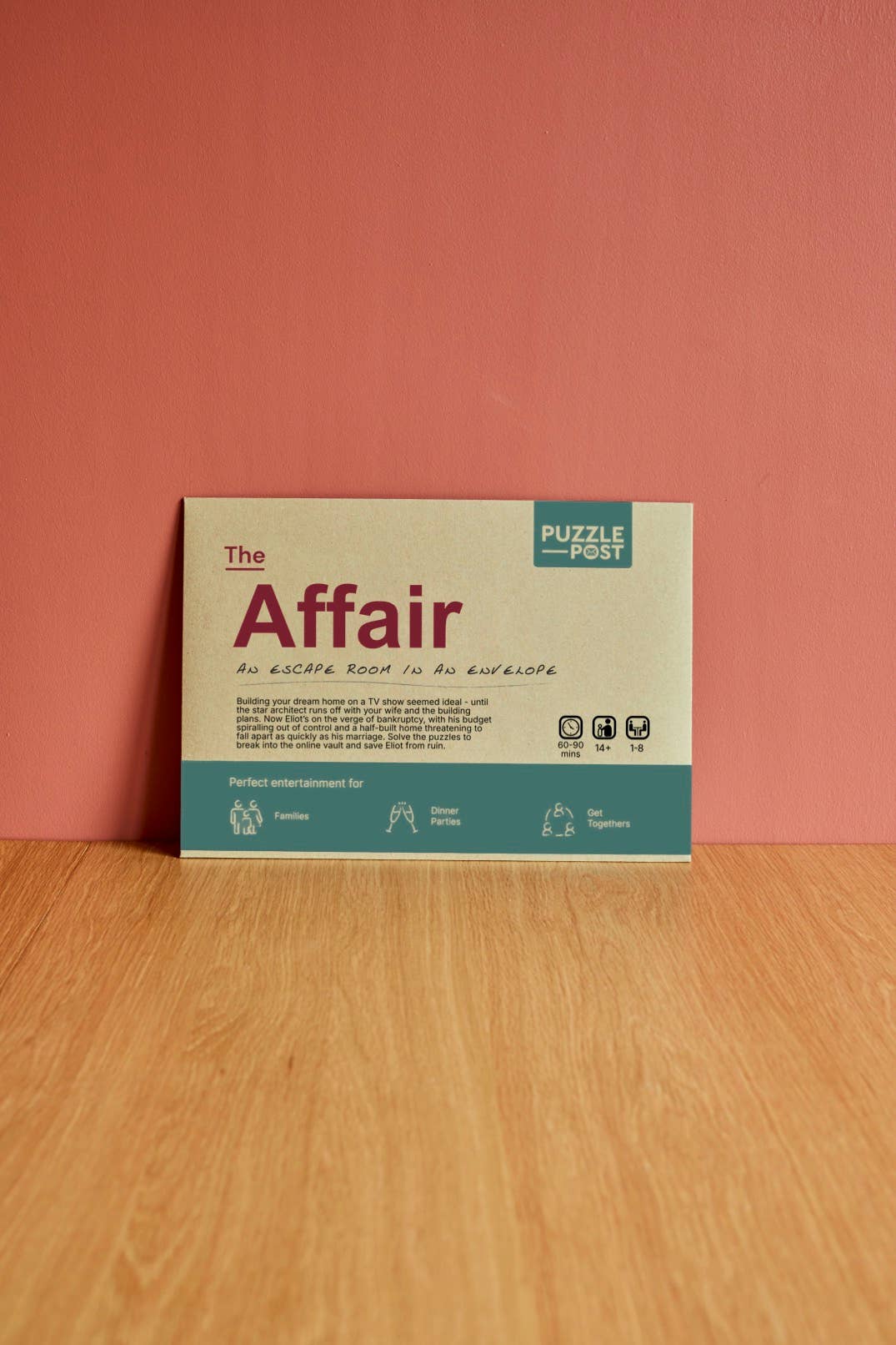 The Affair Escape Room Puzzle Game in an Envelope