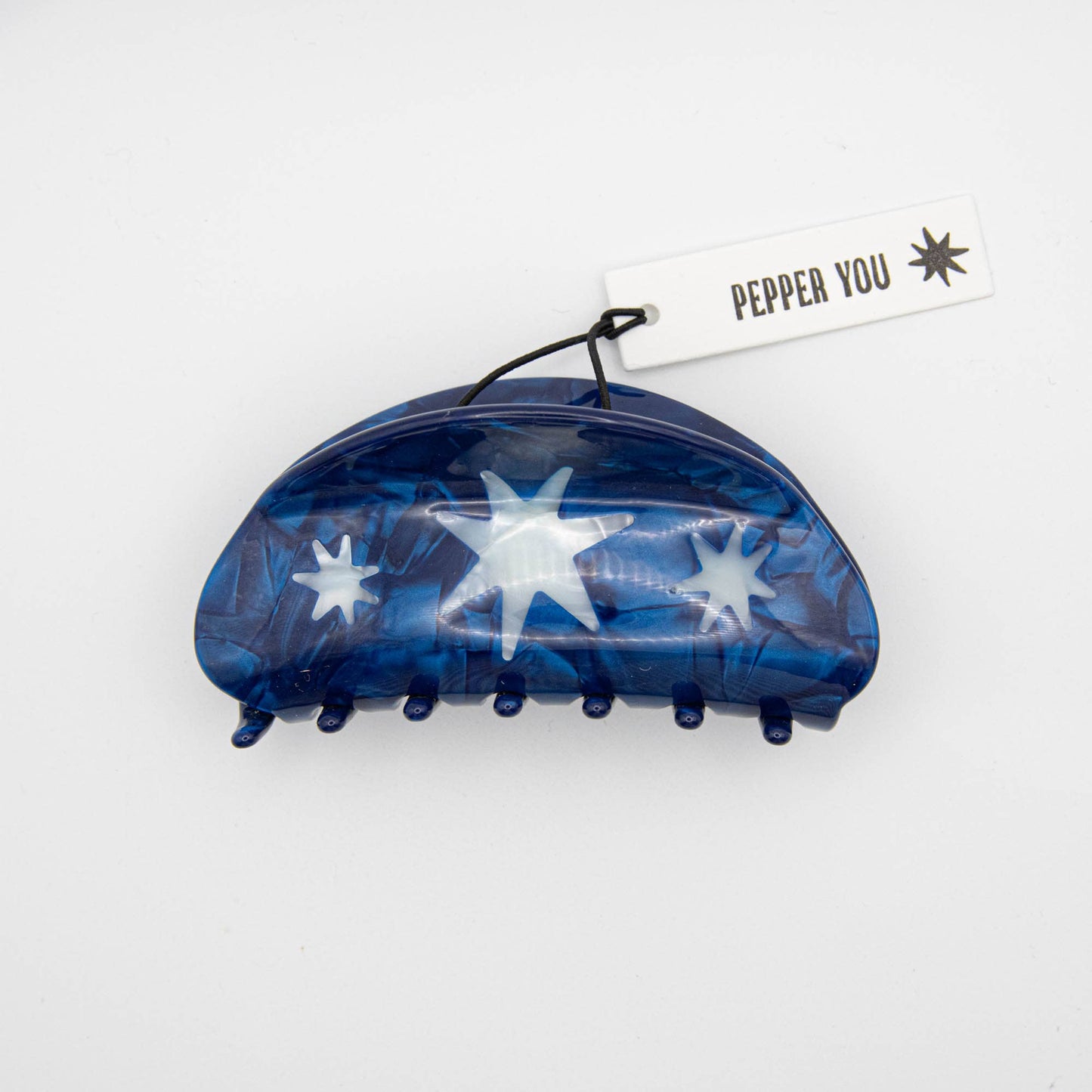 Versatile Star Medium Hair Claw Clip by Pepper You for various hairstyles.