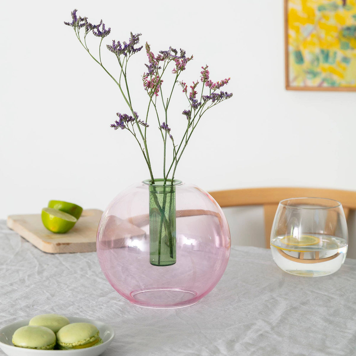 Sustainable glass vase design