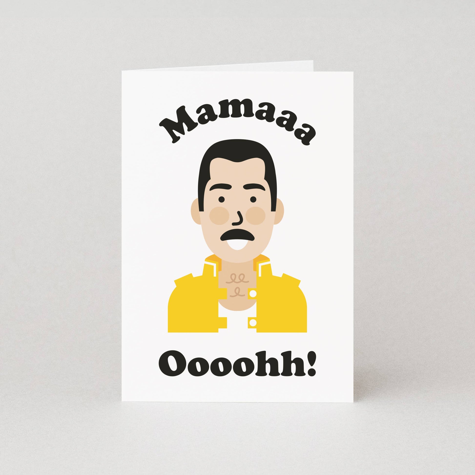 Mama Oooh Music Icon Mother's Day and Birthday Card