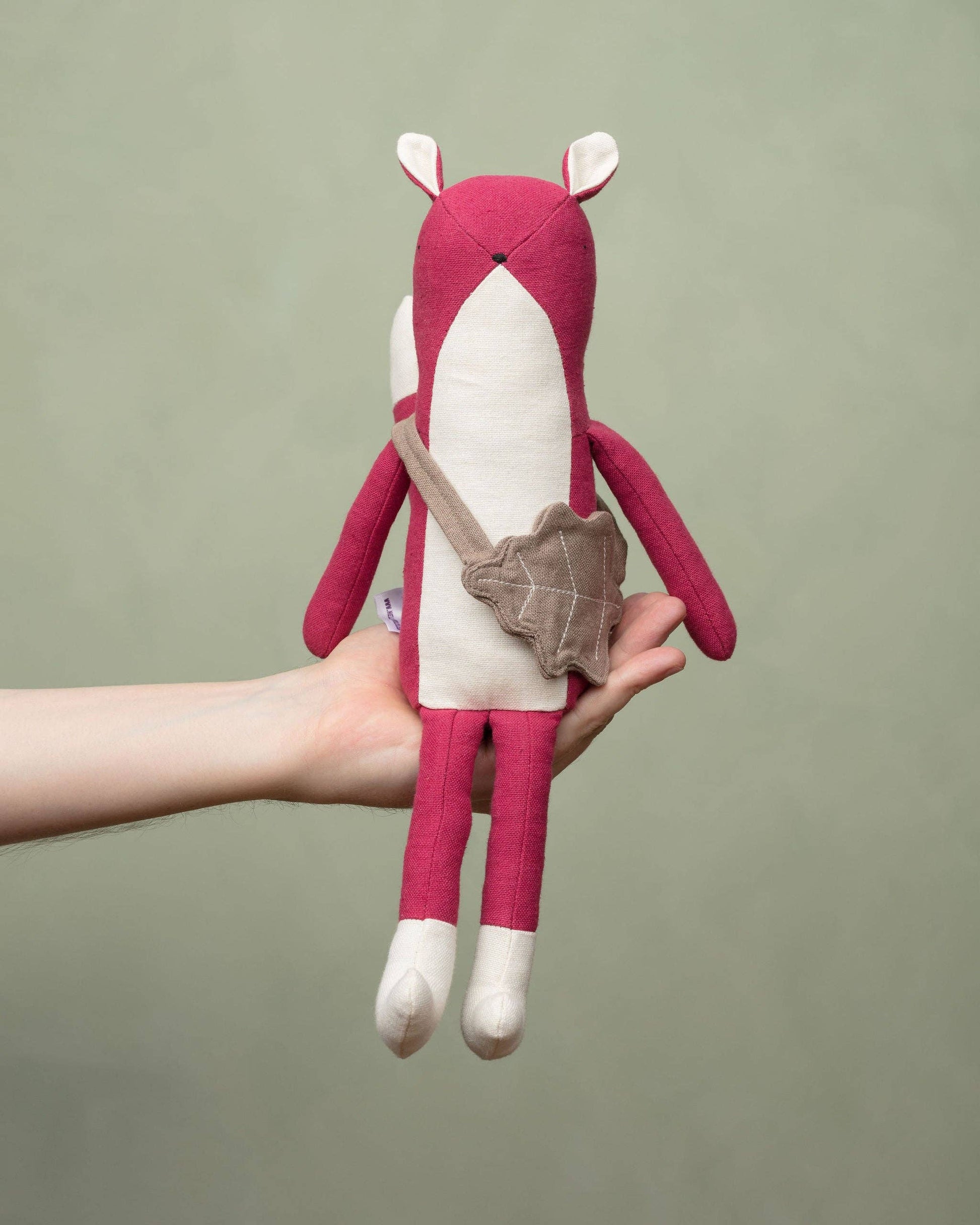 Florence the Fox, 34cm tall, ready for adventures