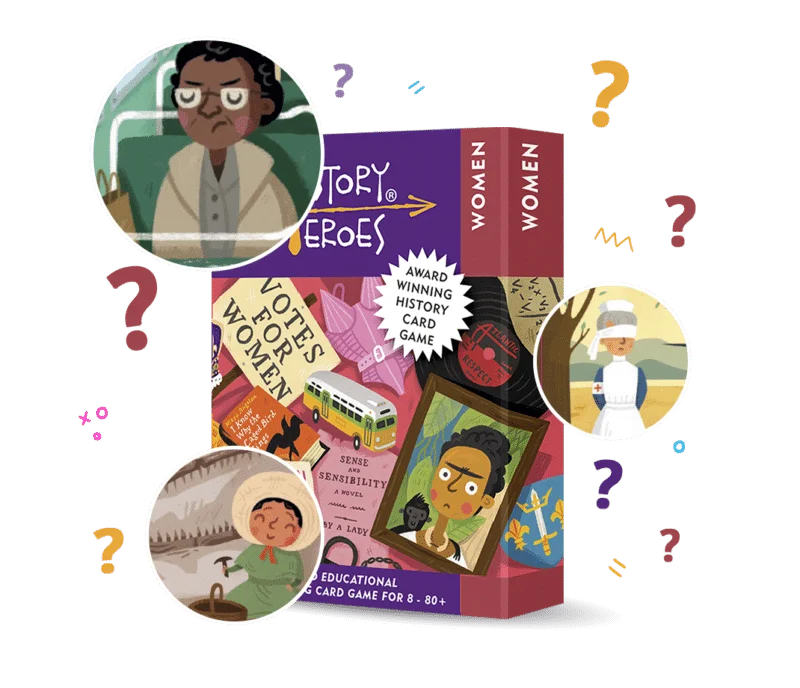 History Heroes: WOMEN card game