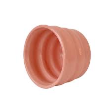 Handcrafted Ripple Beaker in Pink Handcrafted from stoneware clay, this colourful ceramic beaker with distinctive ripple texture is ideal for your morning coffee, a wine with friends or even a good old cup of water. The quirky rippled form provides a playful aesthetic whilst also being extremely ergonomic to hold, perfect for slotting your fingers comfortably into the grooves. 7 cm high and 9cm wide at the rim.