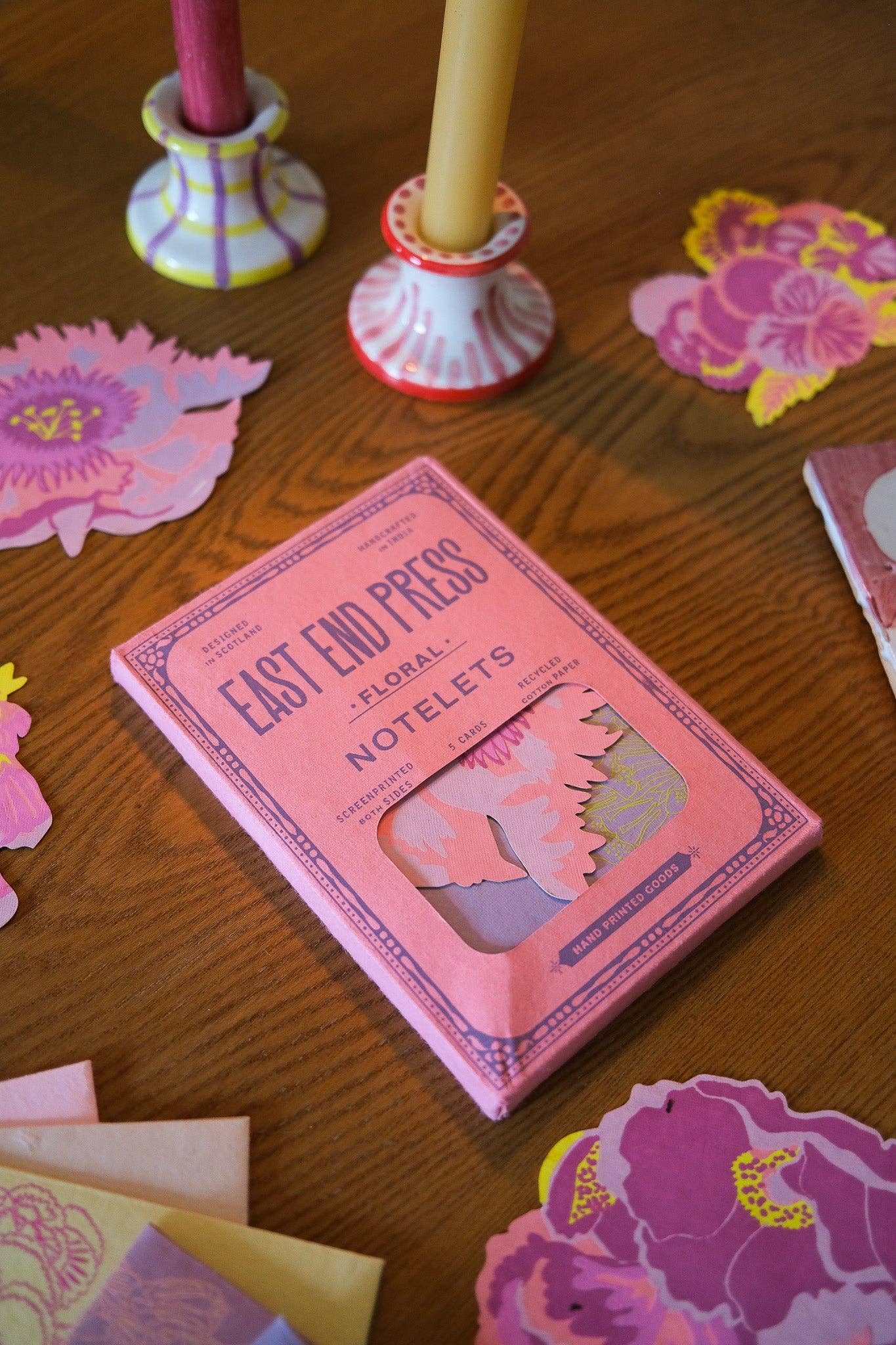 East End Press Floral Notelet Set