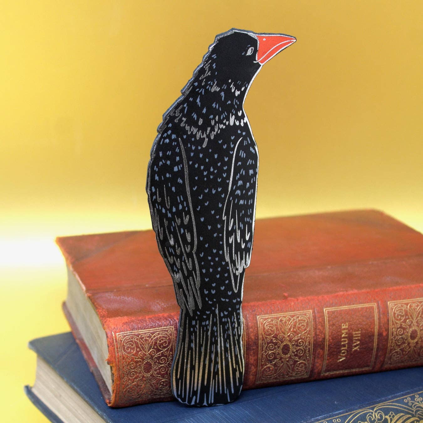 Reverse Side of Embossed Leather Bookmark