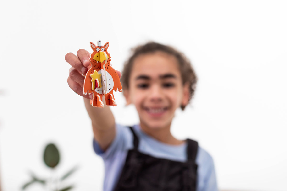 Children's Zog storybook characters pop-out pieces