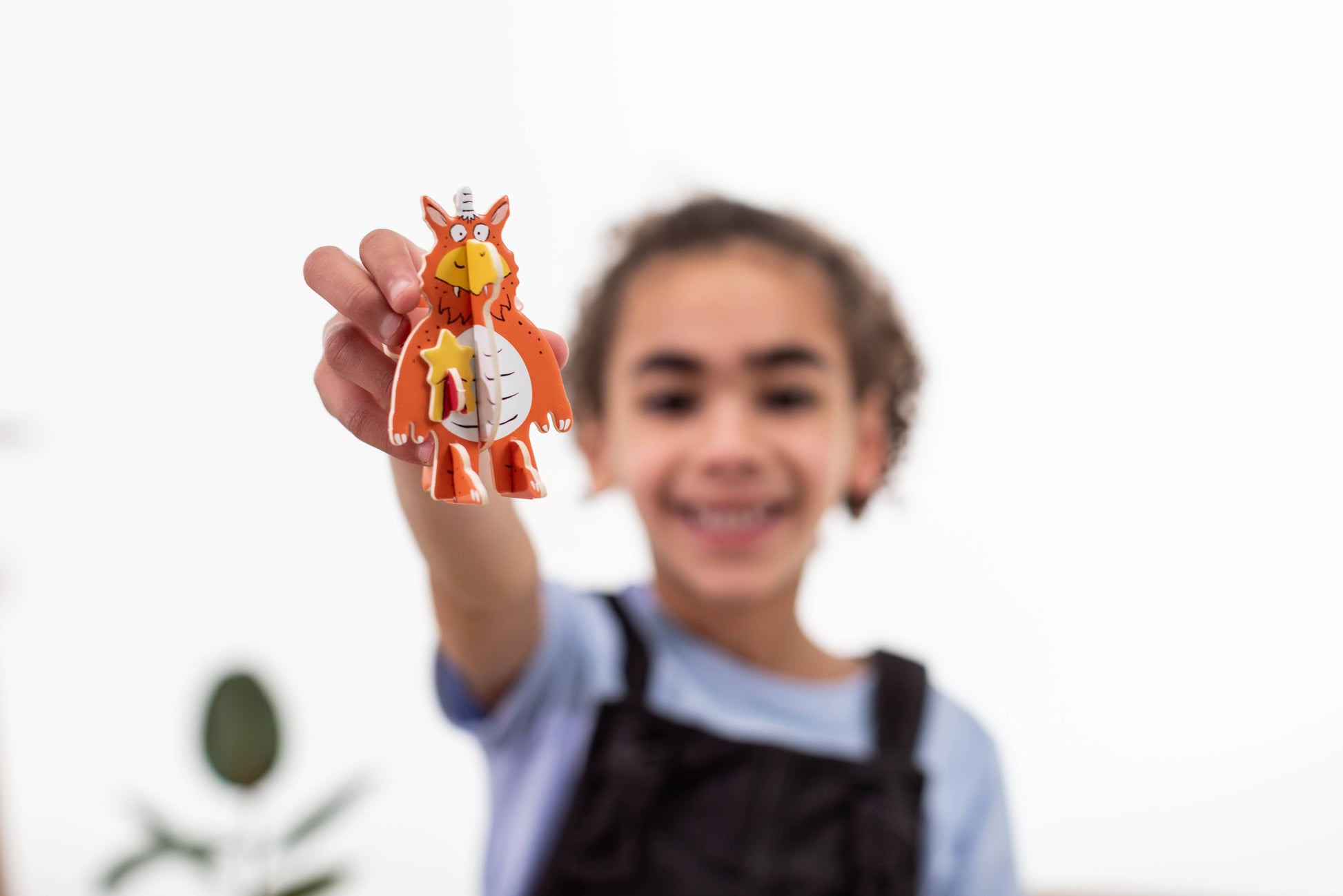 Children's Zog storybook characters pop-out pieces