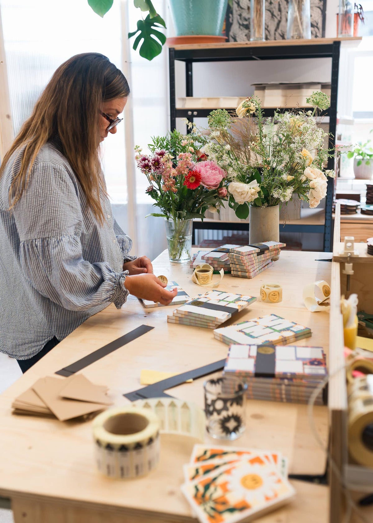 Plastic-Free Packaging on Blumen Weekly Planner