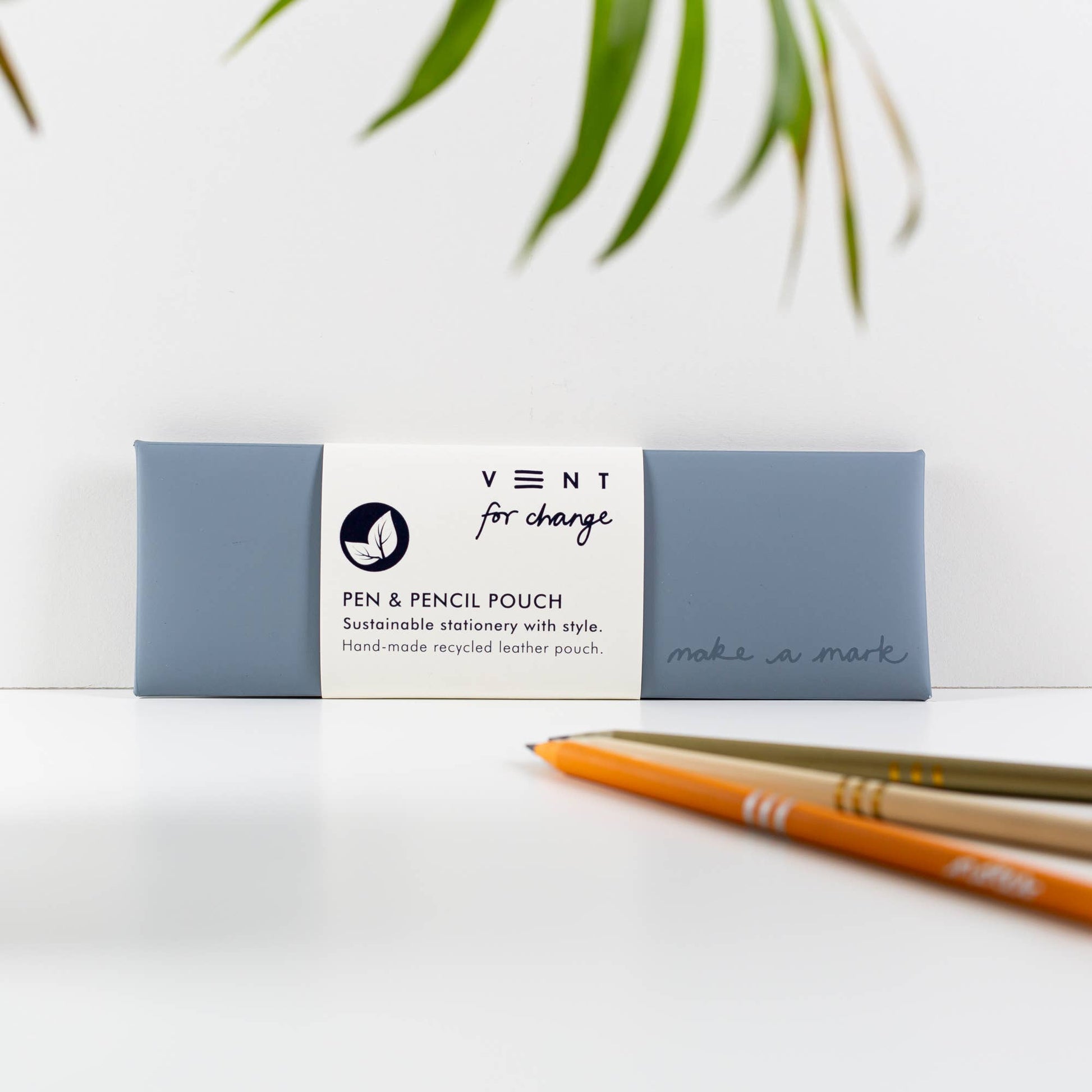 Recycled Leather Pen / Pencil Pouches