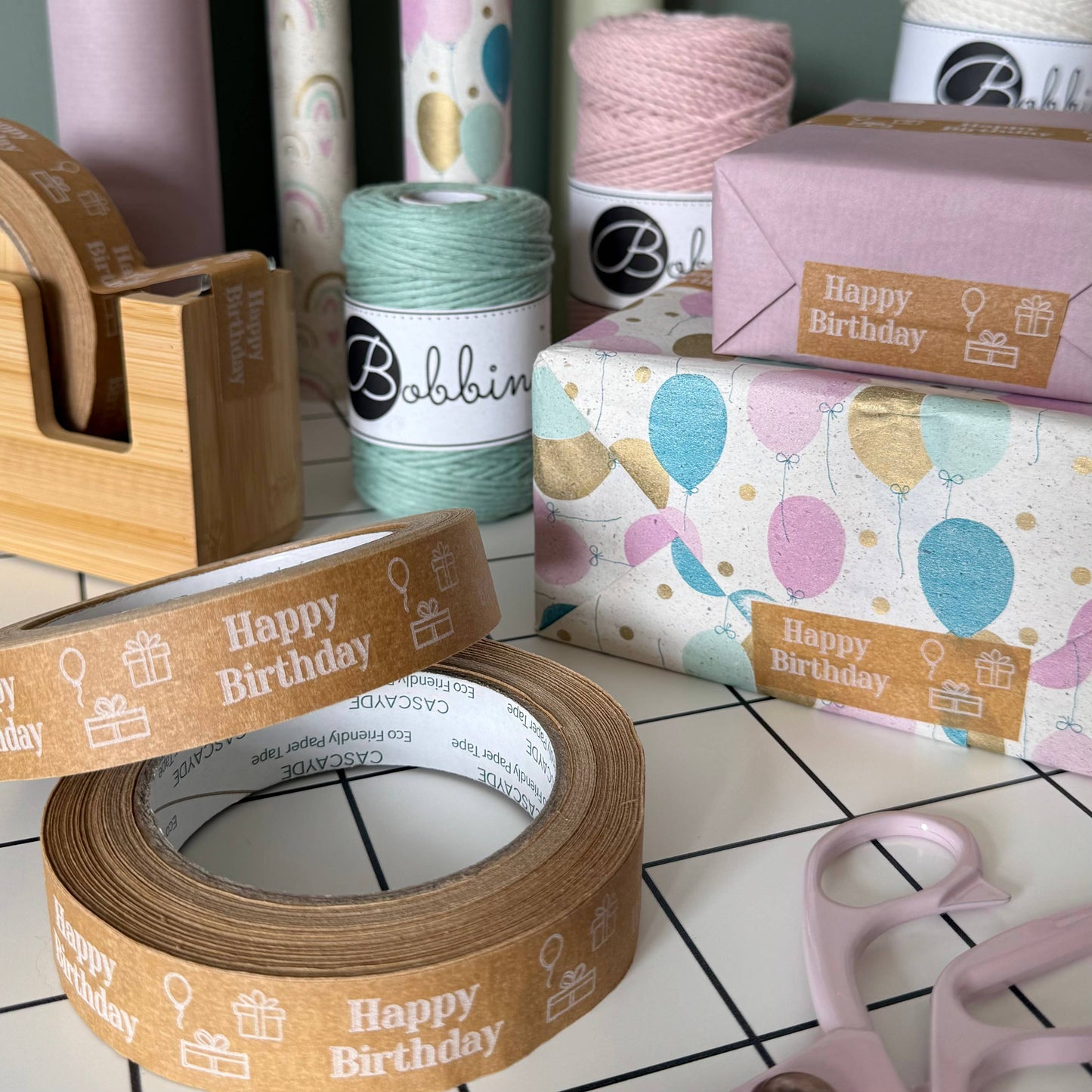 Vegan ink paper tape pack of 10