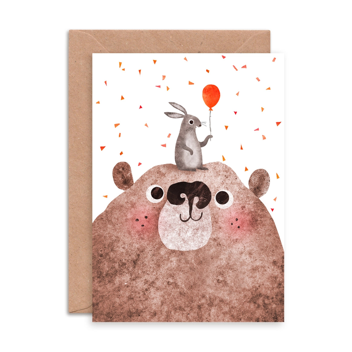 Bear & Bunny Multipack X 6 Cards | Pack of Birthday Cards