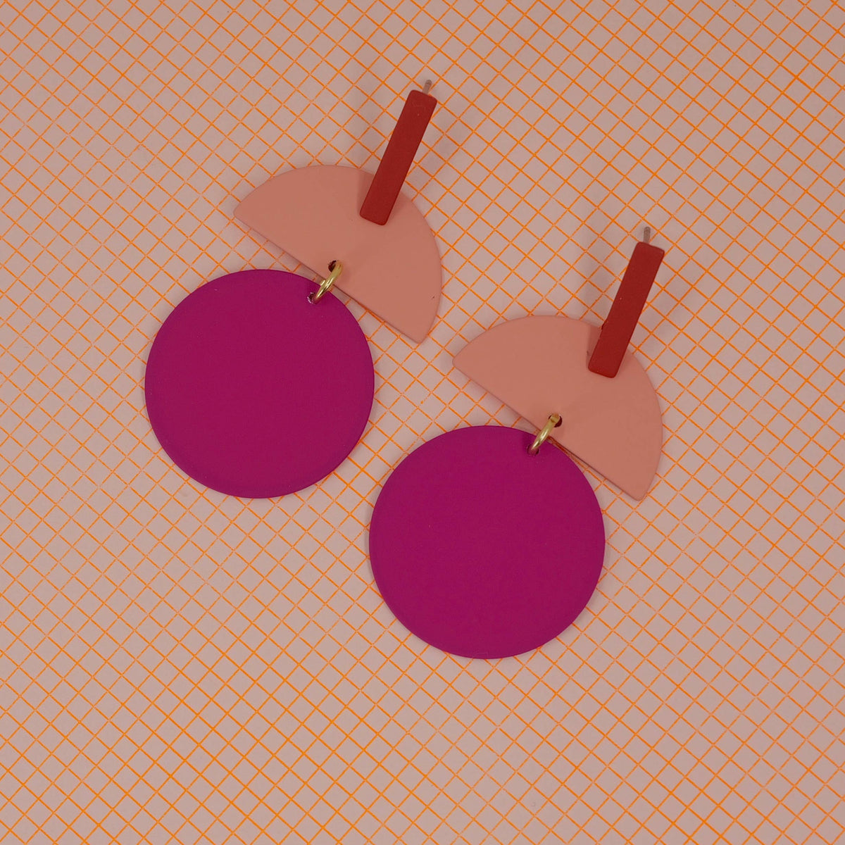 Handmade style statement earrings UK
