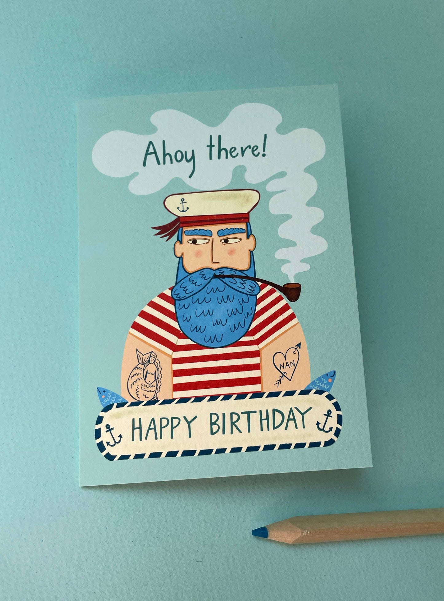 Compostable packaging for sustainable birthday card