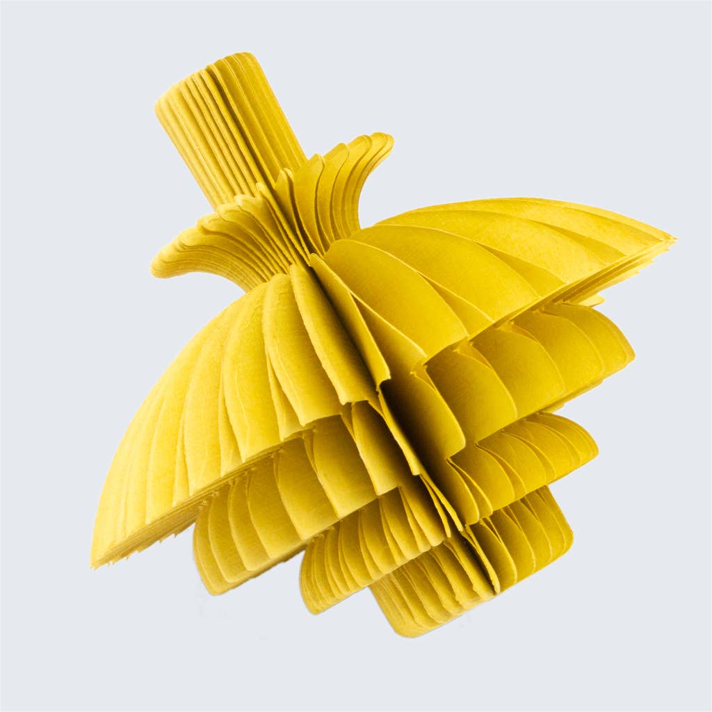 AARVEN Recycled Paper Fold-Away Bauble for Sustainable Decor