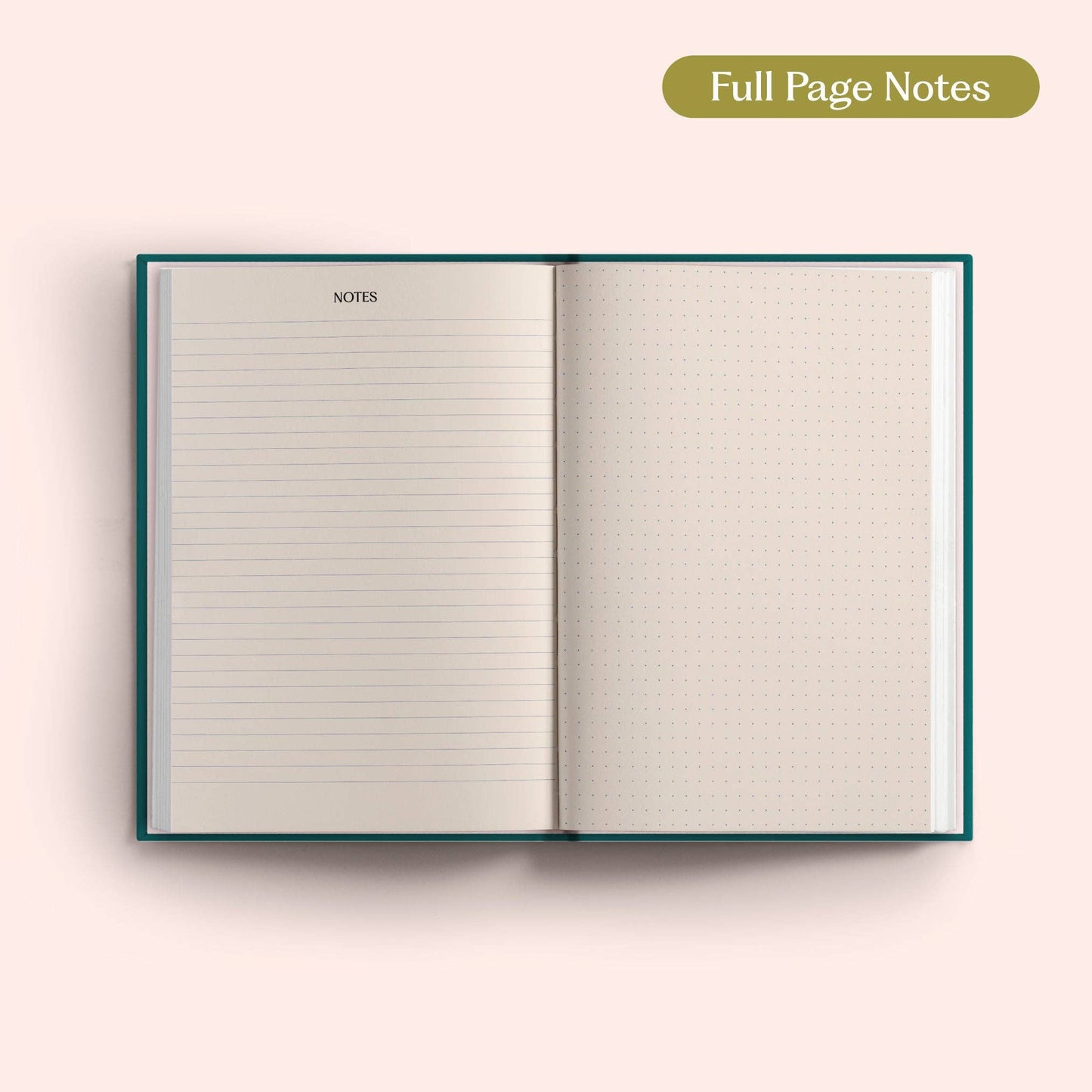 Sustainable plastic free packaging for the 2027 diary