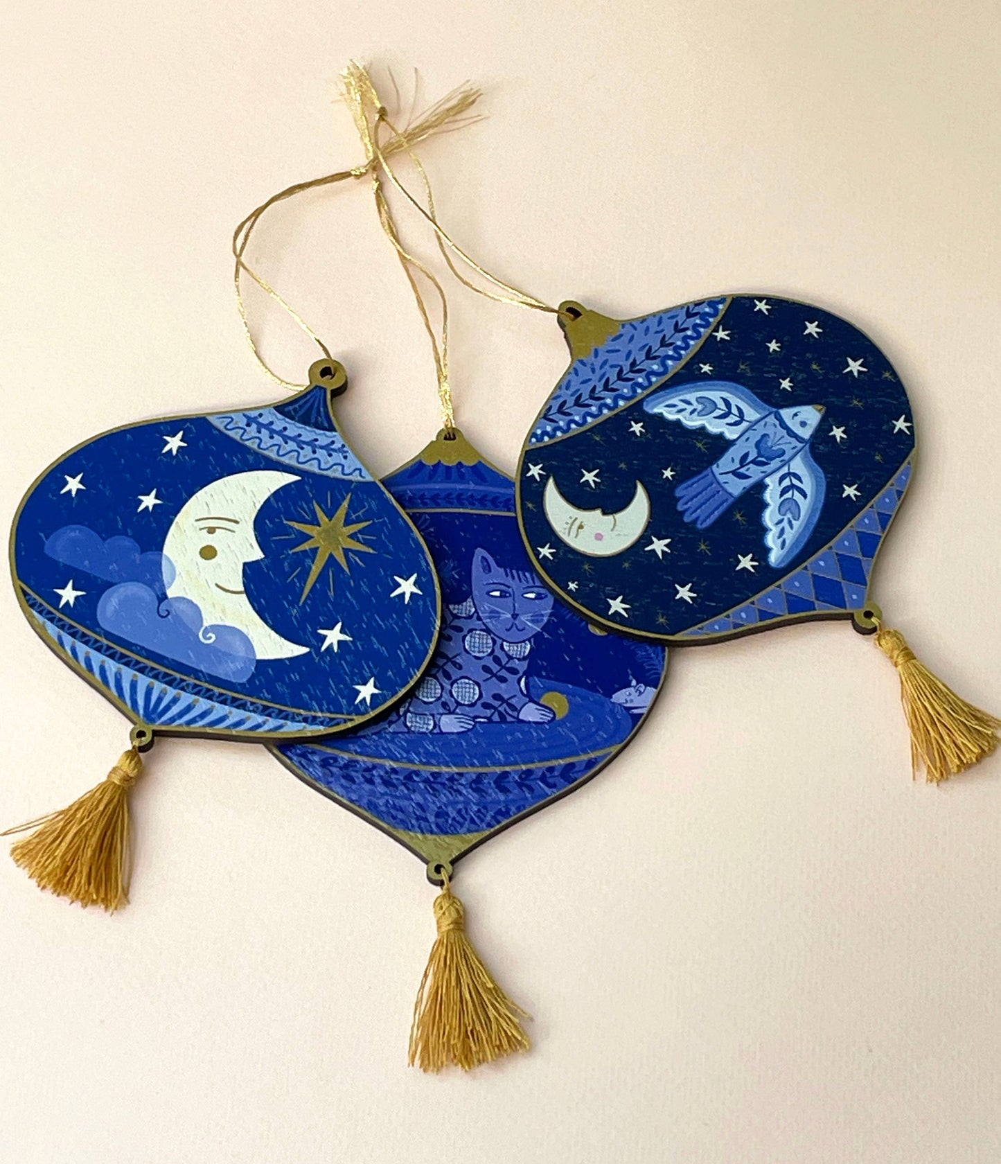 Eco Friendly Wooden Holiday Decoration Made in UK