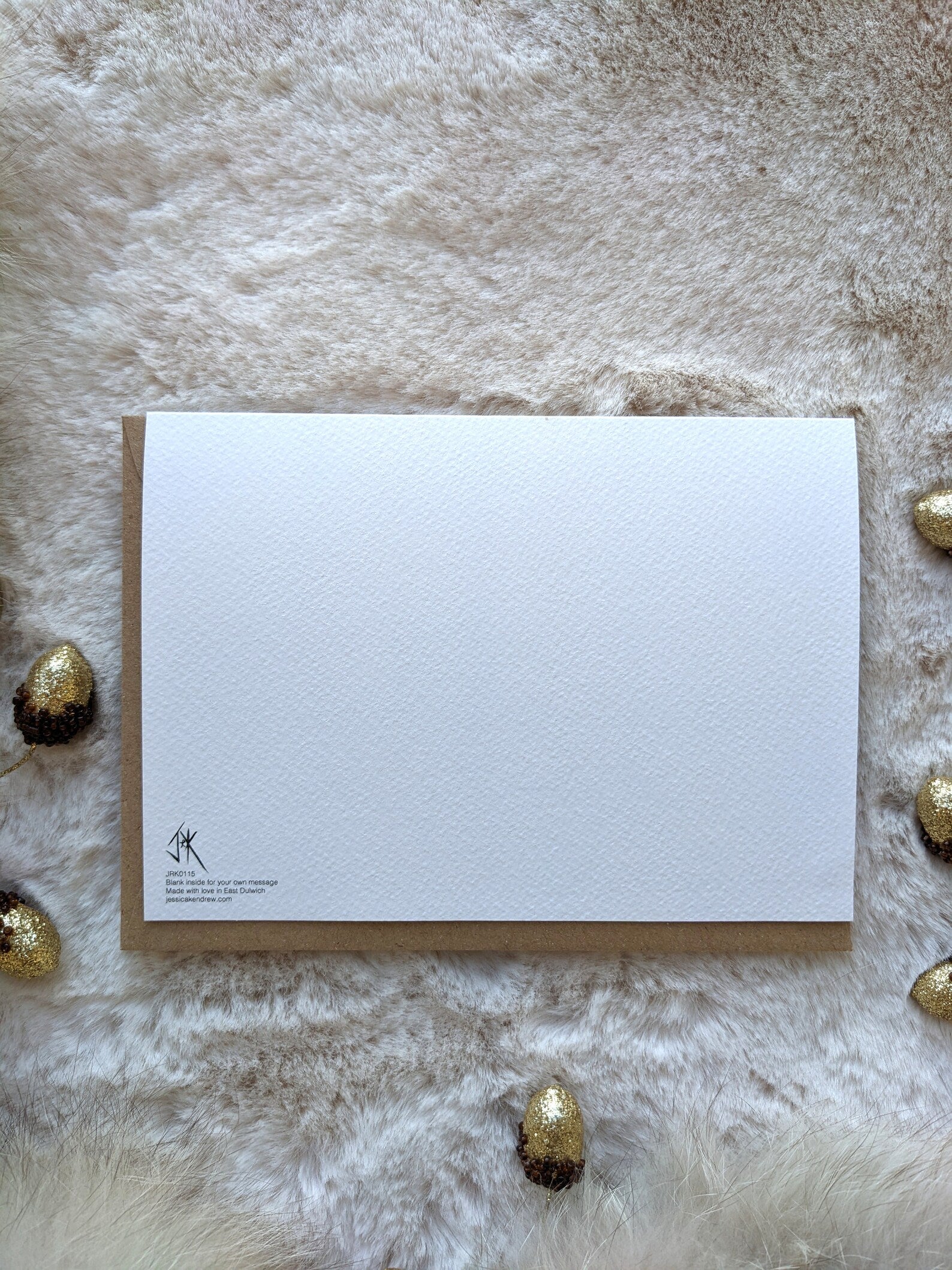 Eco-Friendly Christmas Card | Fox Post Box Design