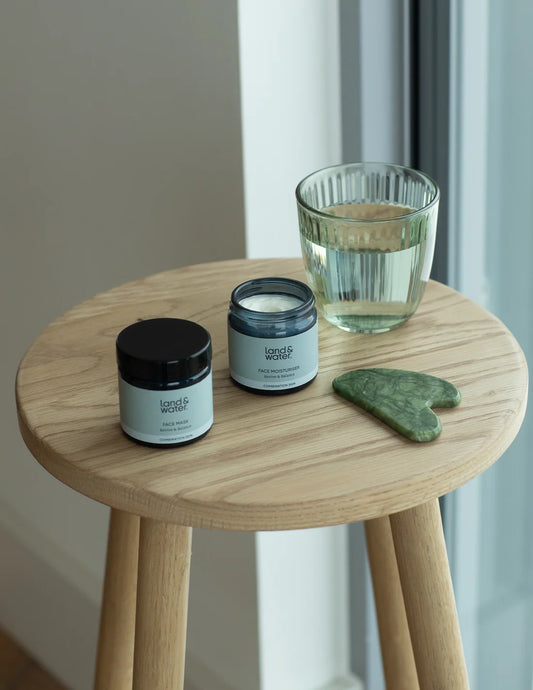 Land & Water Revive & Balance Face Moisturiser.  Made in the UK. With sea buckthorn & vitamin C.
