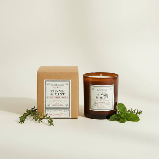 Parkminster Thyme and Mint Soy Wax Votive Candle 220g