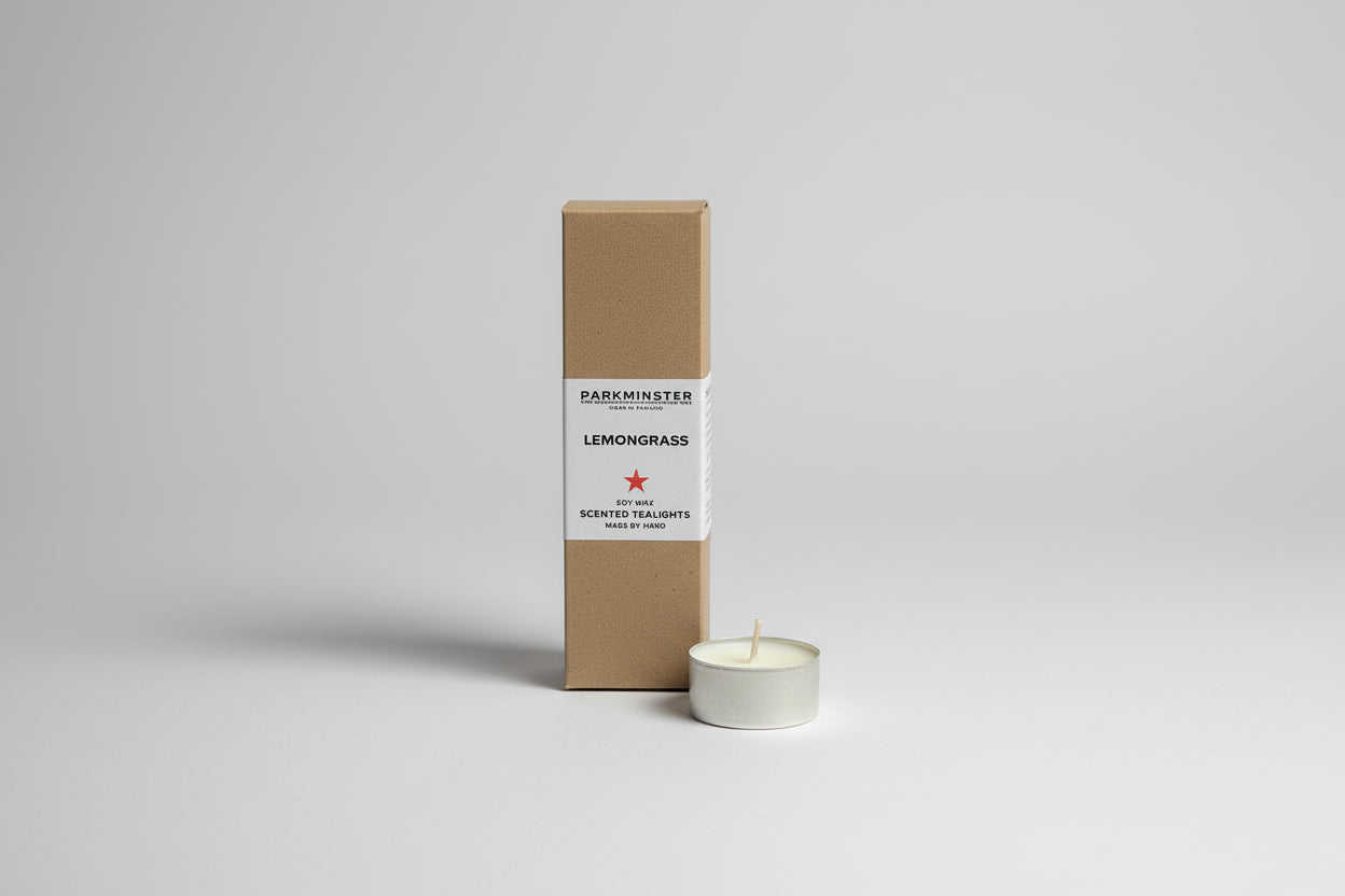 Lemongrass Soy Wax Tealights x8 | Eco-Friendly | Parkminster