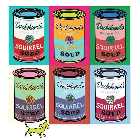 Squirrel Soup Greeting Card