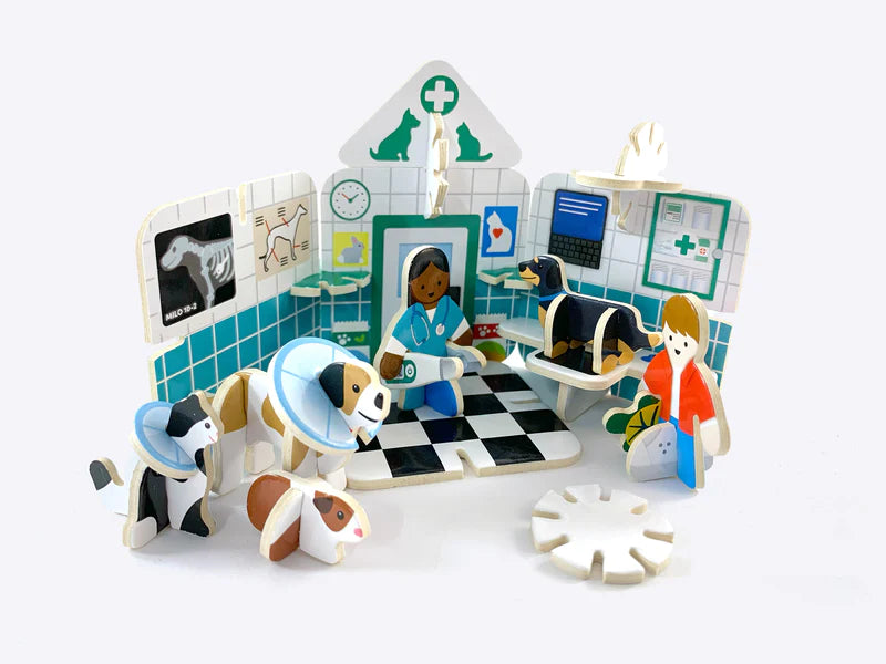Vets Mini Pop-out Playset