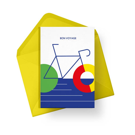 Bon Voyage Bike Card