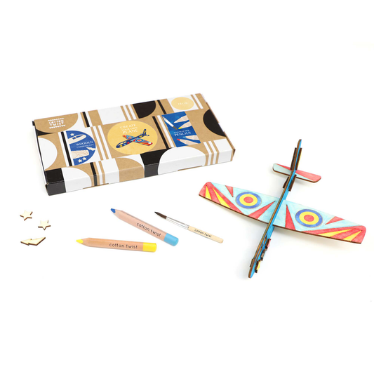 Plane Eco Craft Kit Activity Box