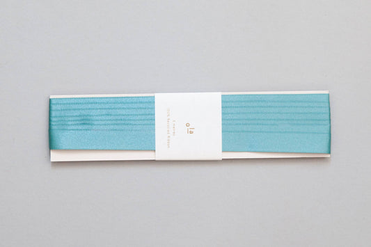 Recycled Ribbon in Calamine Blue