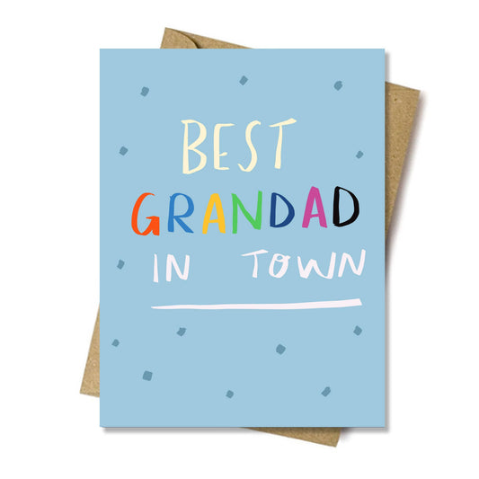 Best Grandad in Town Greeting Card