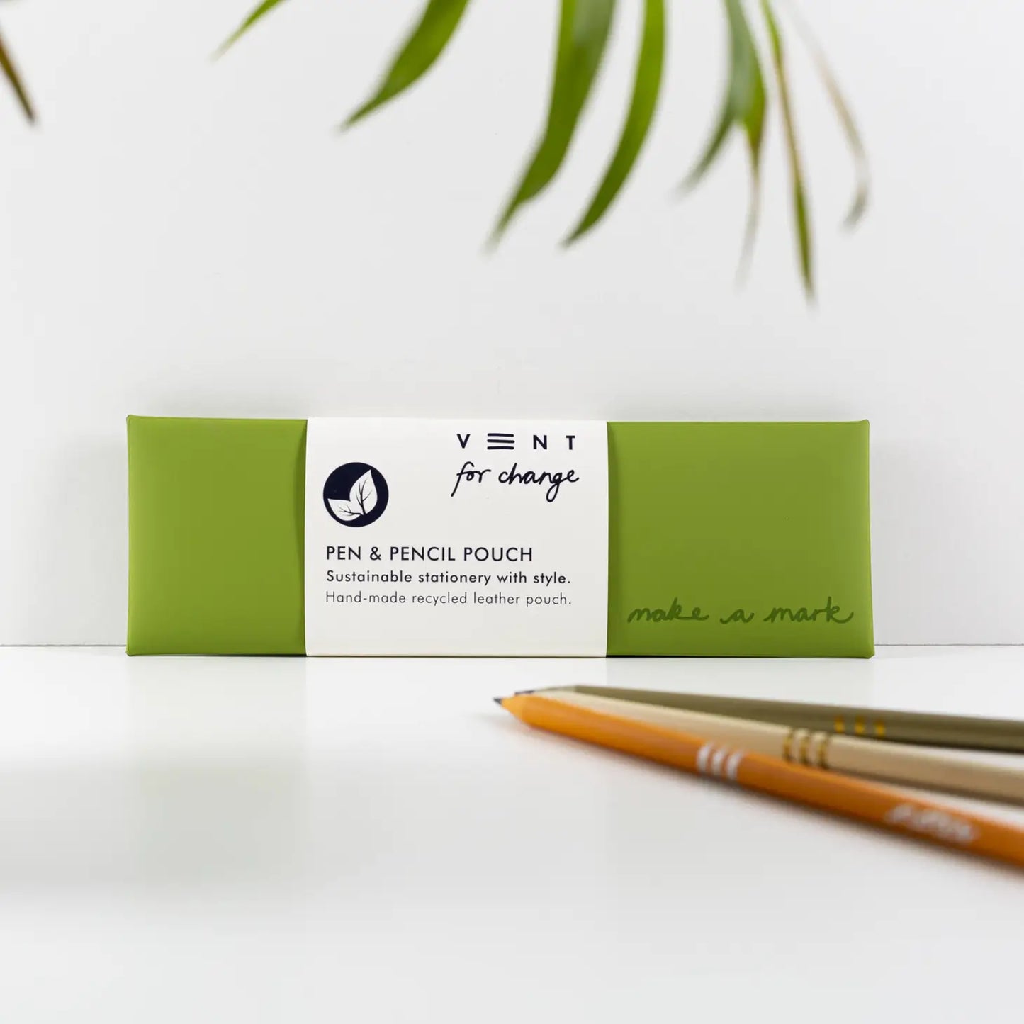Recycled Leather Pen / Pencil Pouches